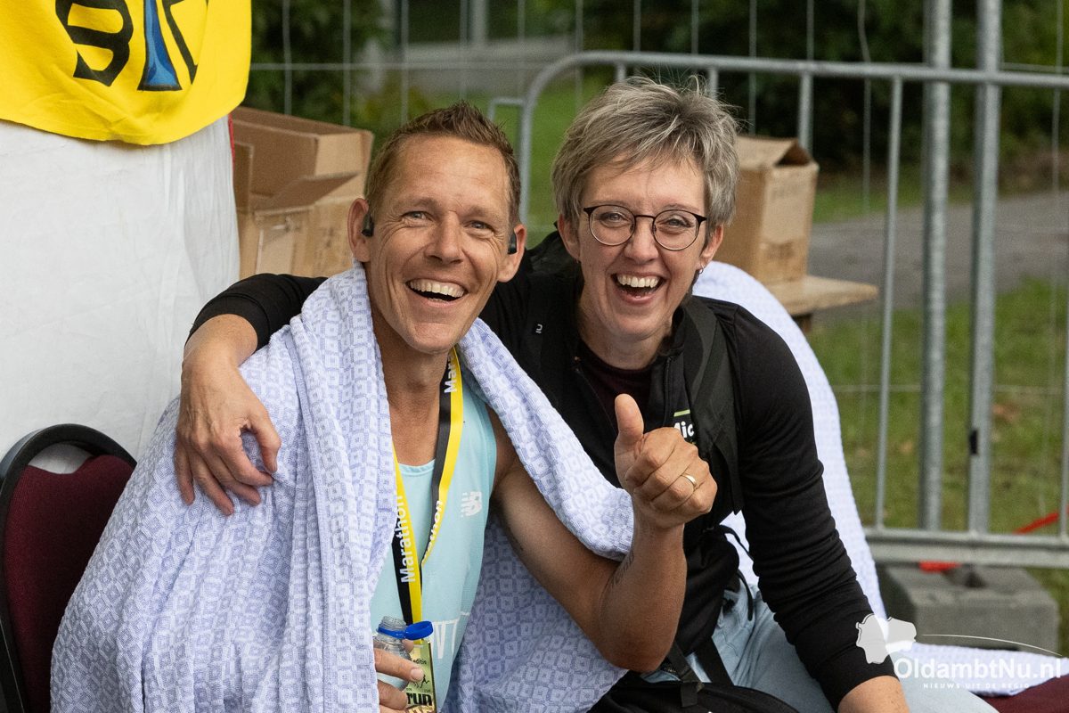 Michael Smit tijdens het hardlopen